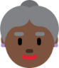 older woman tone 5 emoji