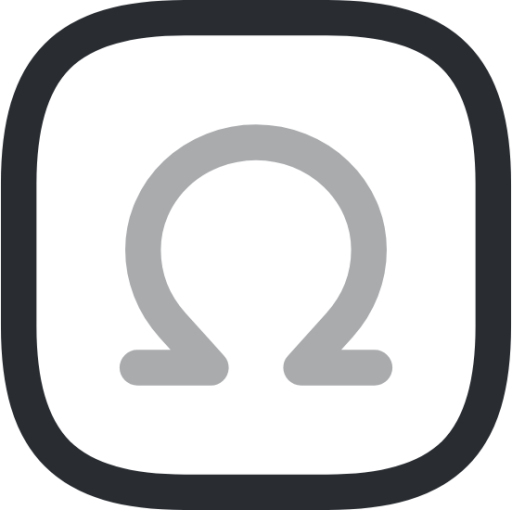 omega square icon