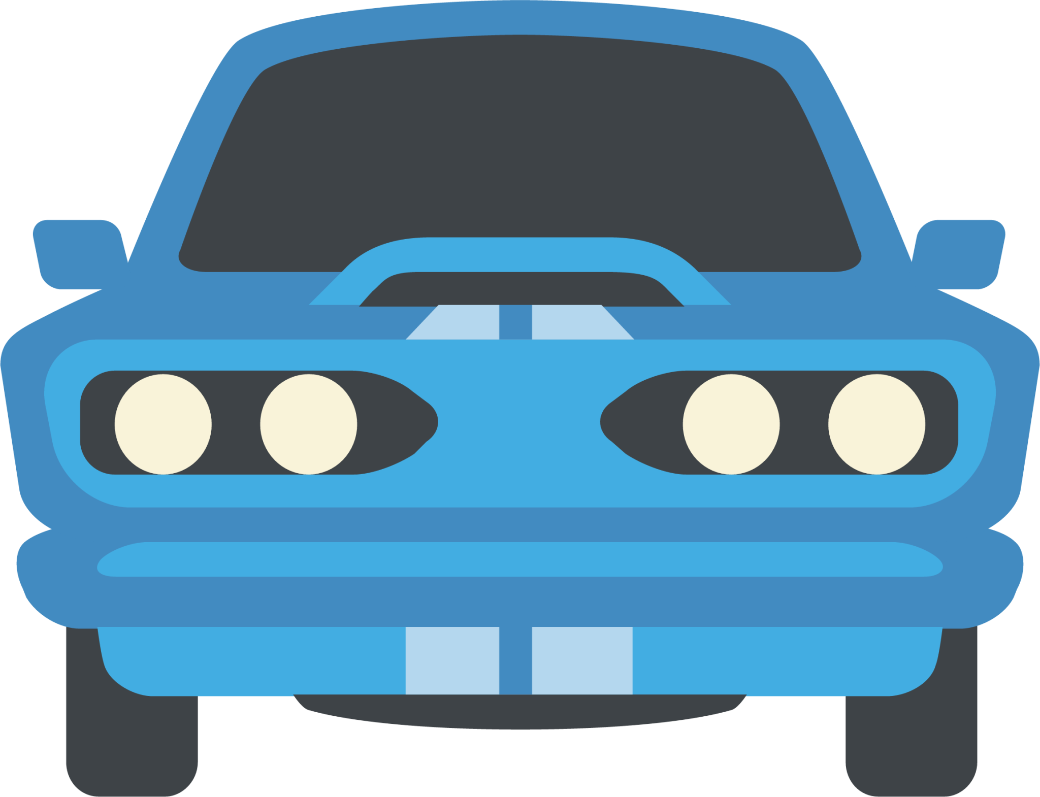 oncoming automobile emoji