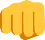 oncoming fist default emoji