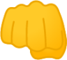 oncoming fist emoji