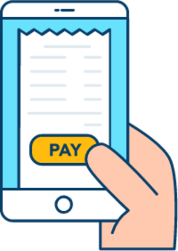 Online payment illustration