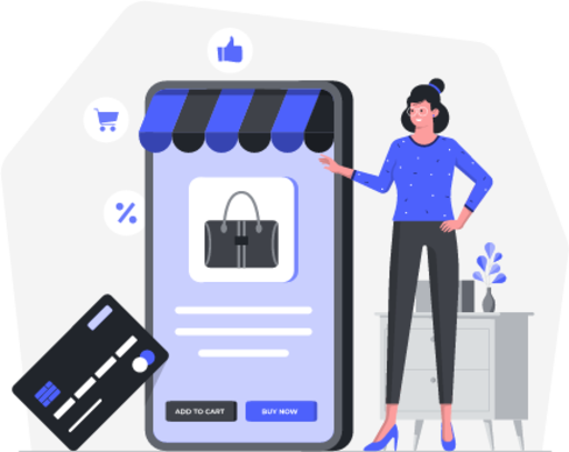 Online Shopping 2 illustration