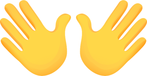 Open hands emoji emoji