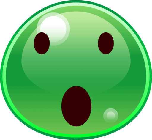 open mouth (slime) emoji