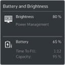 org kde plasma battery icon