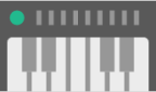 organ piano icon