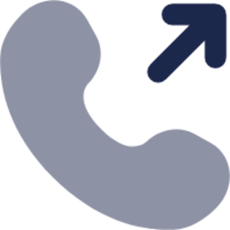 Outgoing Call Rounded icon