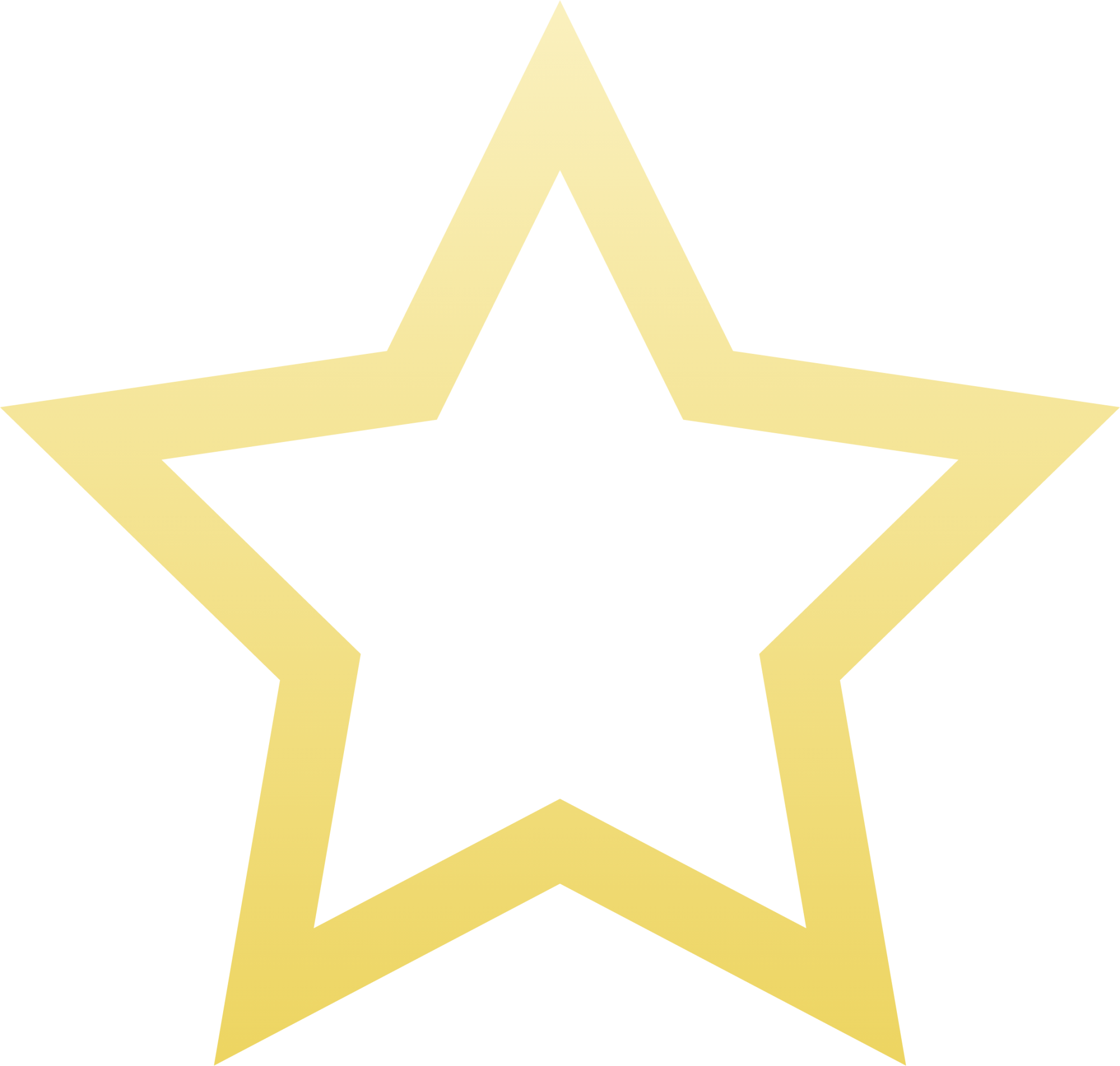 outlined white star emoji