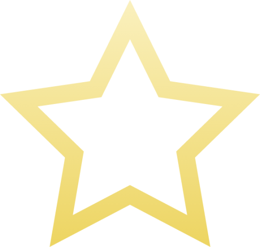 outlined white star emoji