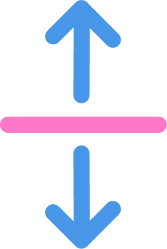 outside line horizontal icon