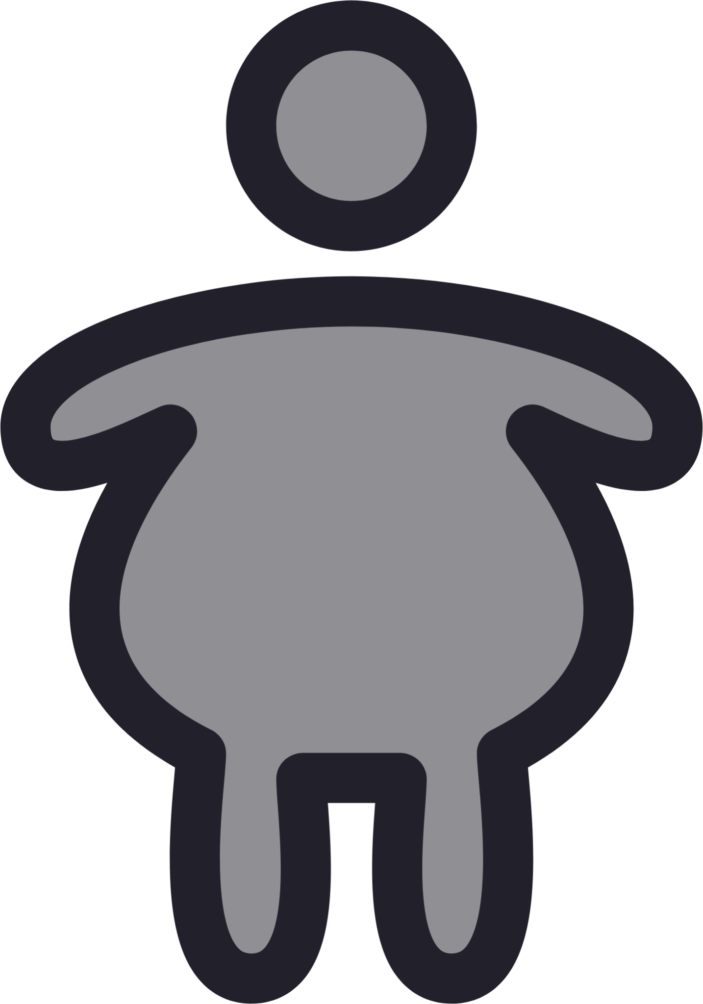 Overweight icon
