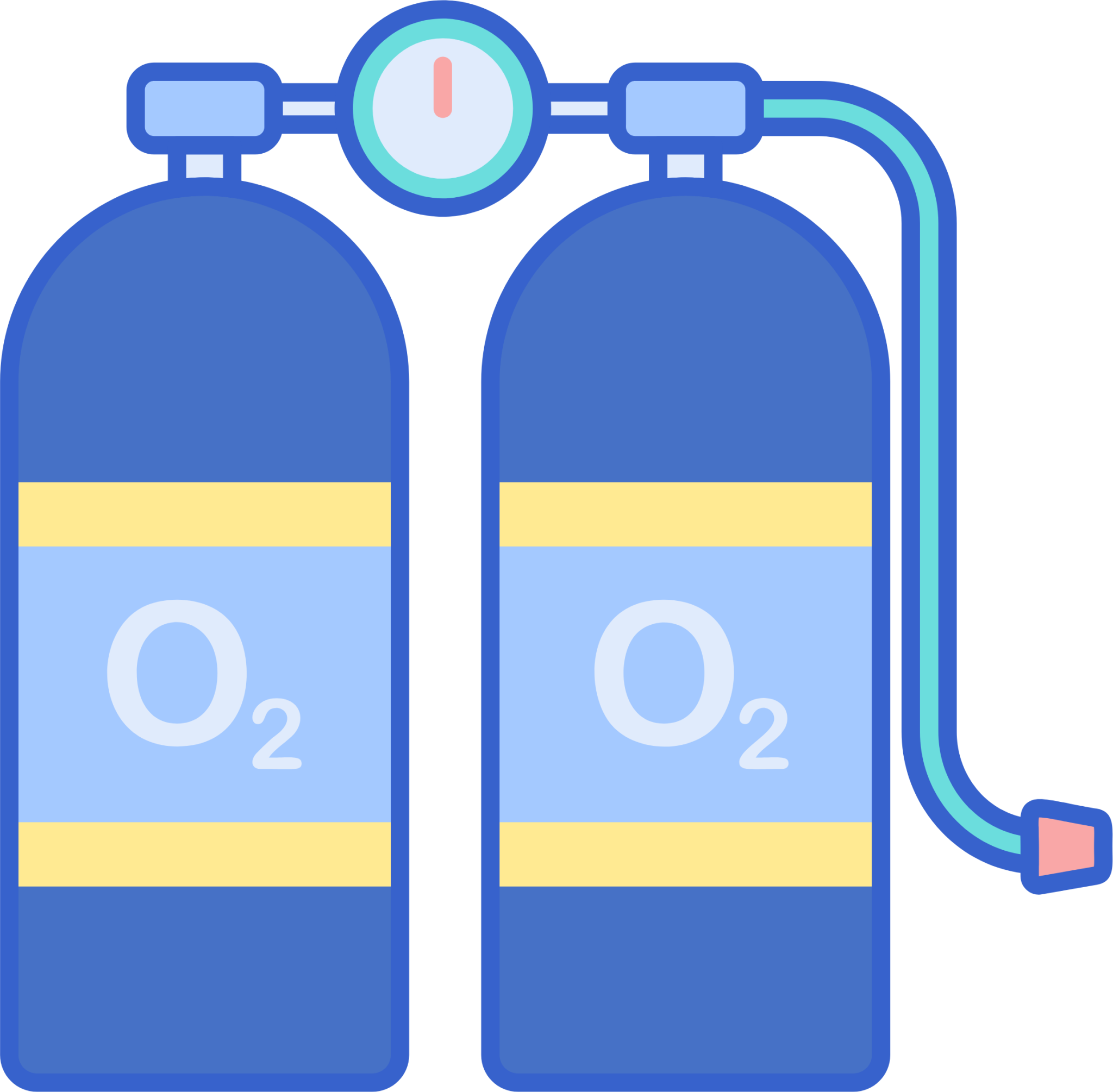 clipart oxygen bottle