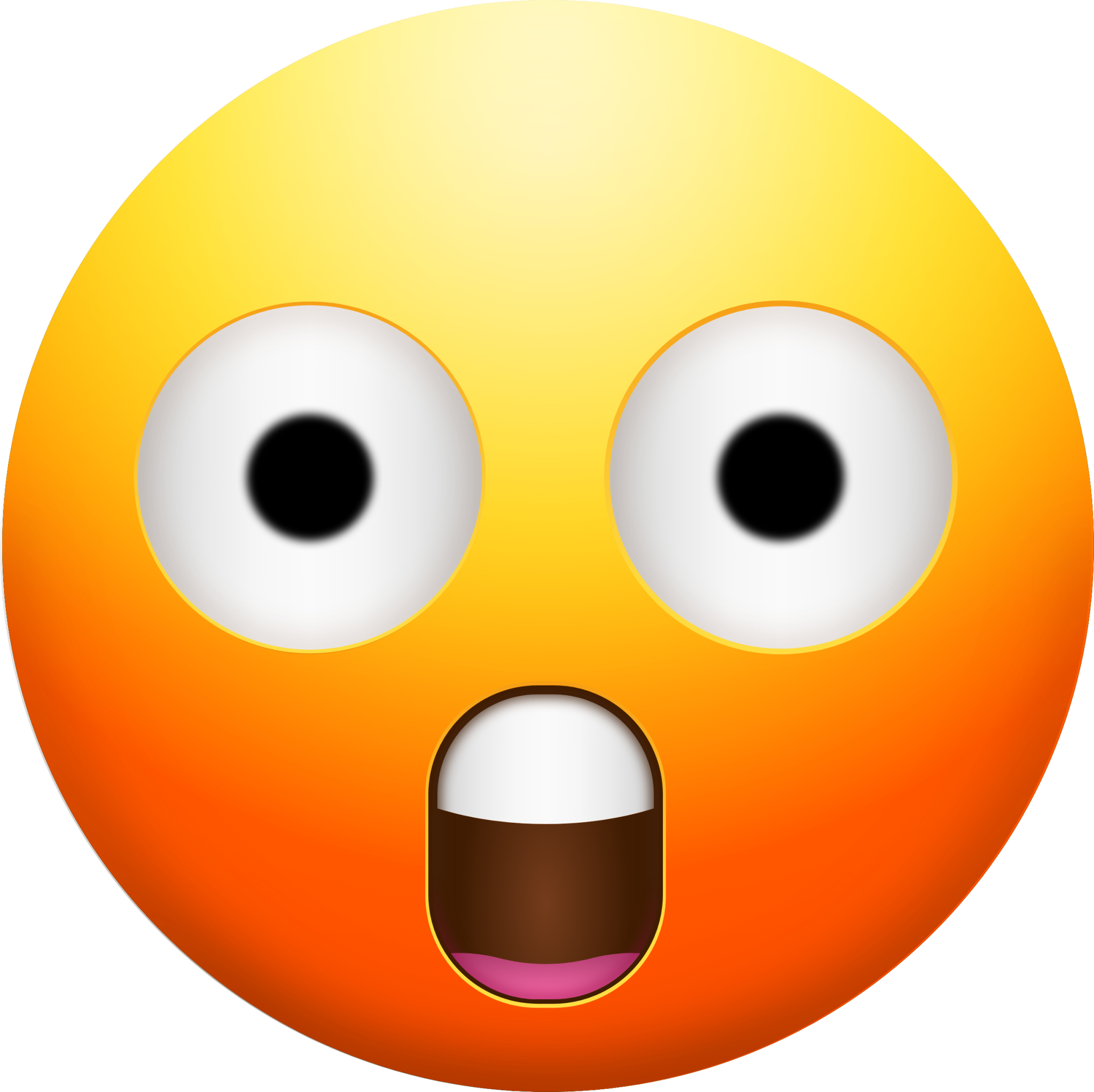emoji shocked face