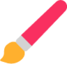 paintbrush emoji