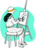 Painter illustration
