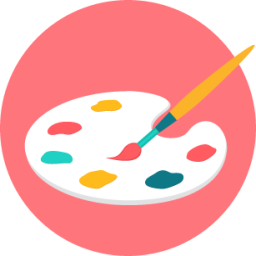 painting palette icon
