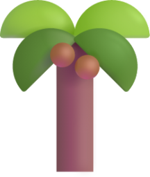 palm tree emoji