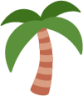 palm tree emoji