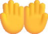 palms up together default emoji