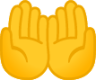 palms up together emoji