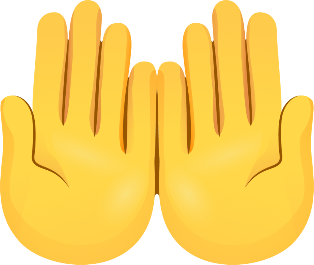 🤲 Palms up together emojis 🤲🏻🤲🏼🤲🏽🤲🏾🤲🏿