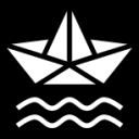 paper boat icon