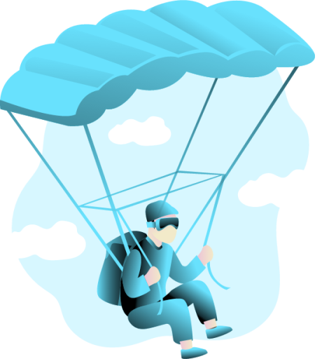 Parachute illustration
