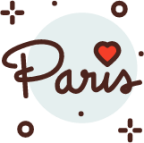 paris love lettering national culture paris icon