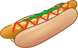 park hotdog emoji