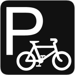 parking bicycle icon
