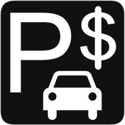 parking car paid icon