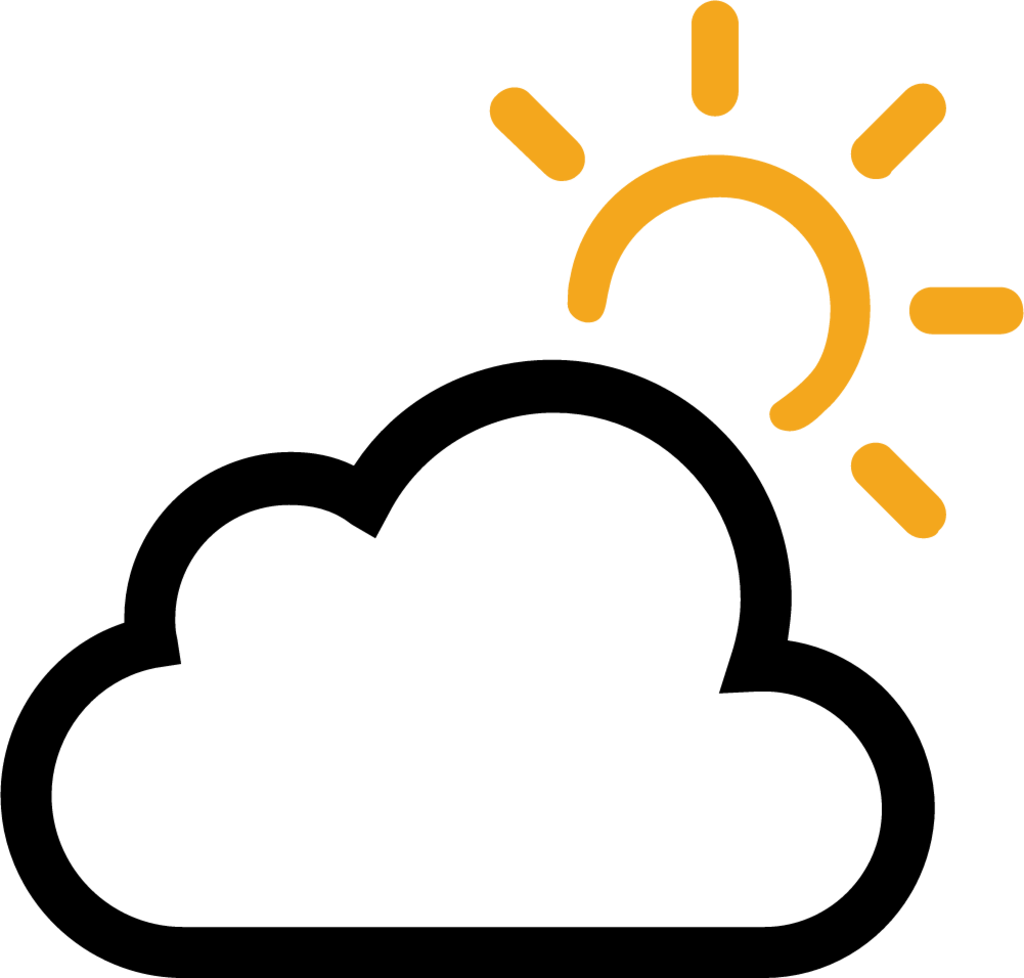 partly sunny icon