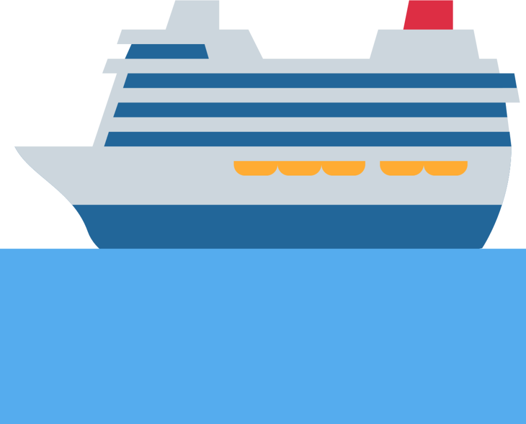 passenger ship emoji