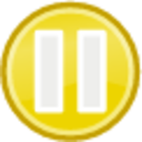 pause yellow icon