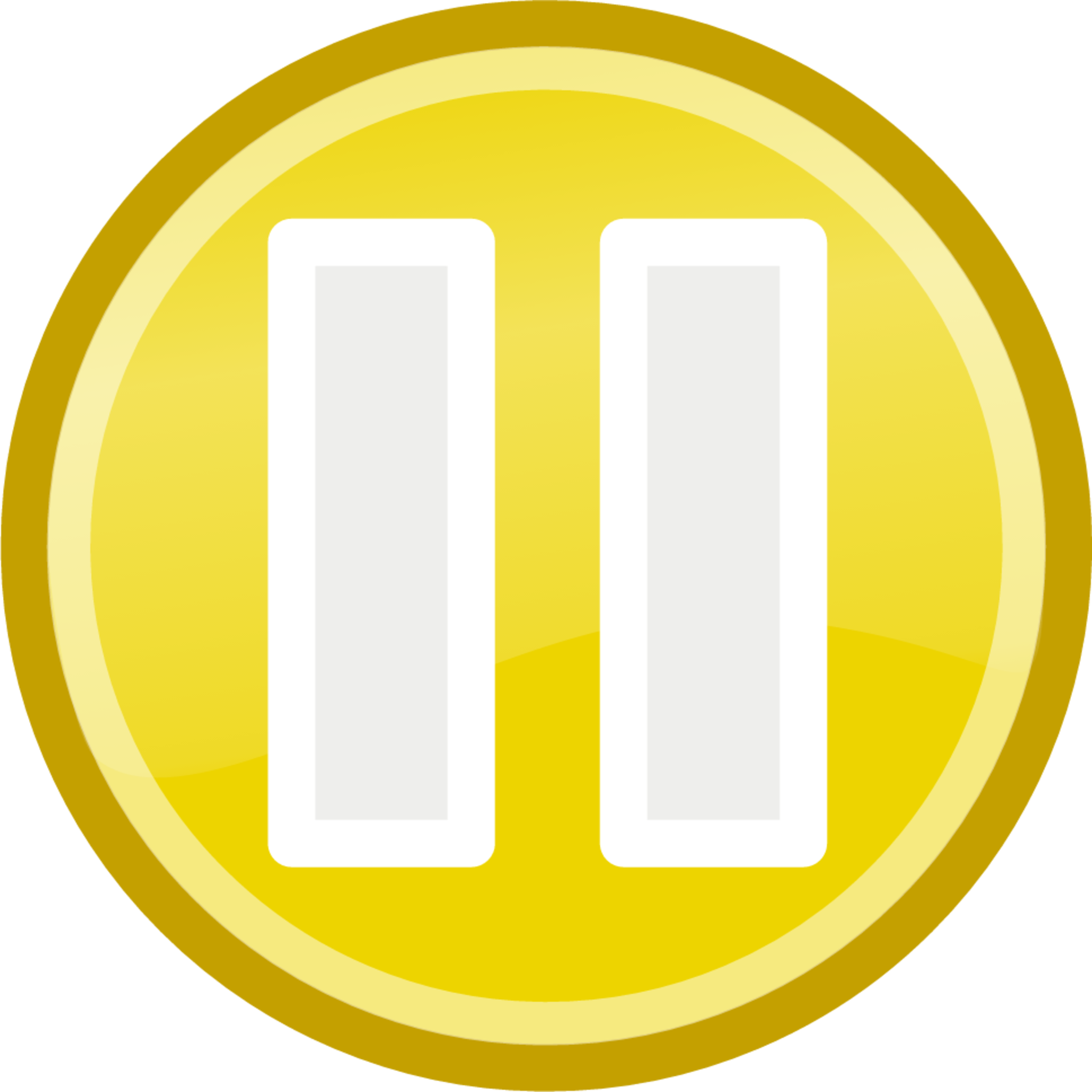 pause yellow icon