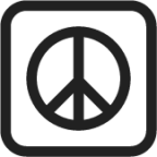 peace symbol emoji