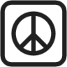 peace symbol emoji