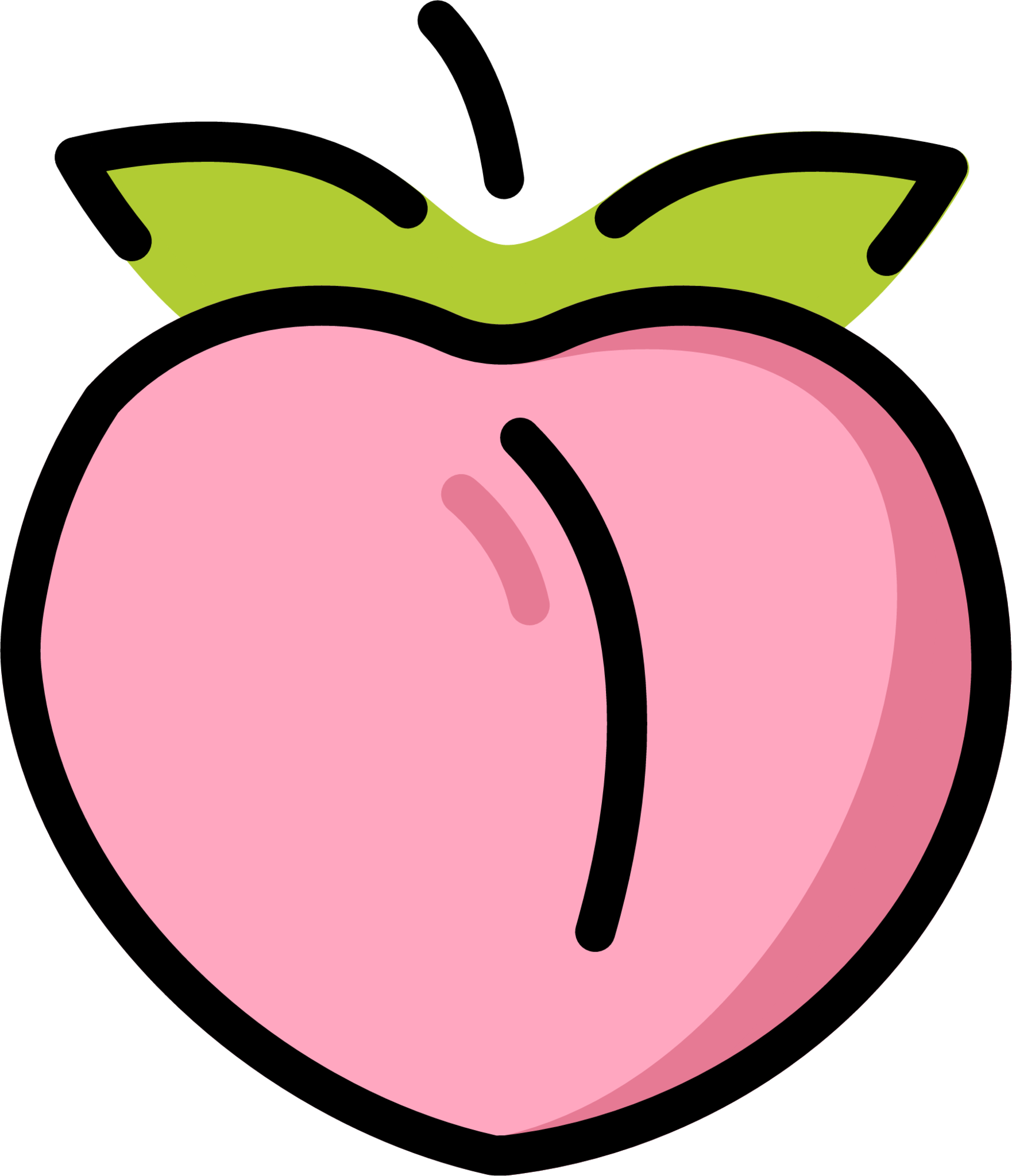 peach emoji