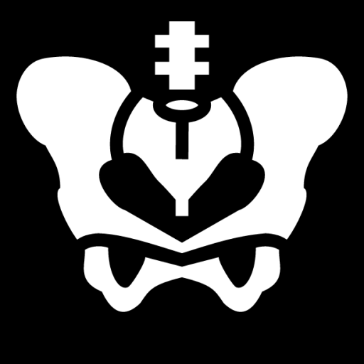 pelvis bone icon