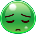 pensive (slime) emoji