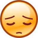 pensive (smiley) emoji