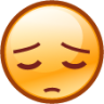 pensive (smiley) emoji
