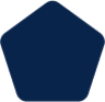 pentagon fill shape icon