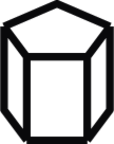 pentagonal prism icon