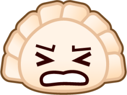 persevere (dumpling) emoji