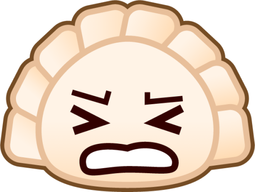 persevere (dumpling) emoji