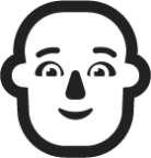person bald emoji