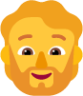 person beard default emoji