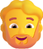 person beard default emoji